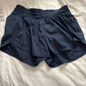 Lululemon Athletica Navy Speed Up Short